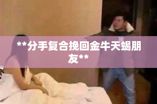 **分手复合挽回金牛天蝎朋友**