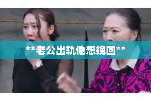 **老公出轨他想挽回**