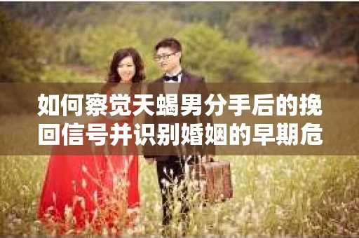 如何察觉天蝎男分手后的挽回信号并识别婚姻的早期危机？怎么办？
