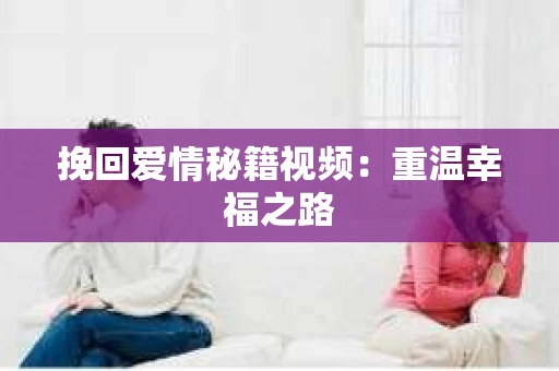 挽回爱情秘籍视频：重温幸福之路