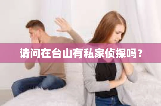 请问在台山有私家侦探吗？