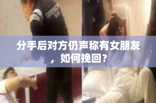 分手后对方仍声称有女朋友，如何挽回？