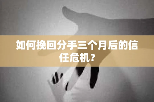 如何挽回分手三个月后的信任危机? 如何挽回分手三个月后的信任危机?