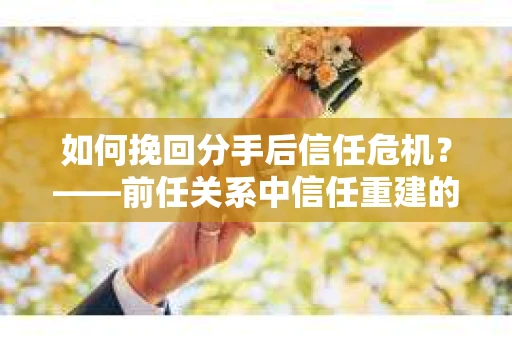 如何挽回分手后信任危机？——前任关系中信任重建的实用指南