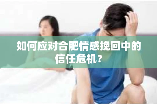 如何应对合肥情感挽回中的信任危机？