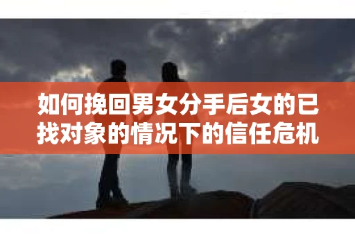 如何挽回男女分手后女的已找对象的情况下的信任危机？